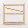 Стеллаж усилен.,3 полки(регулируем.)60*60*30 см 69